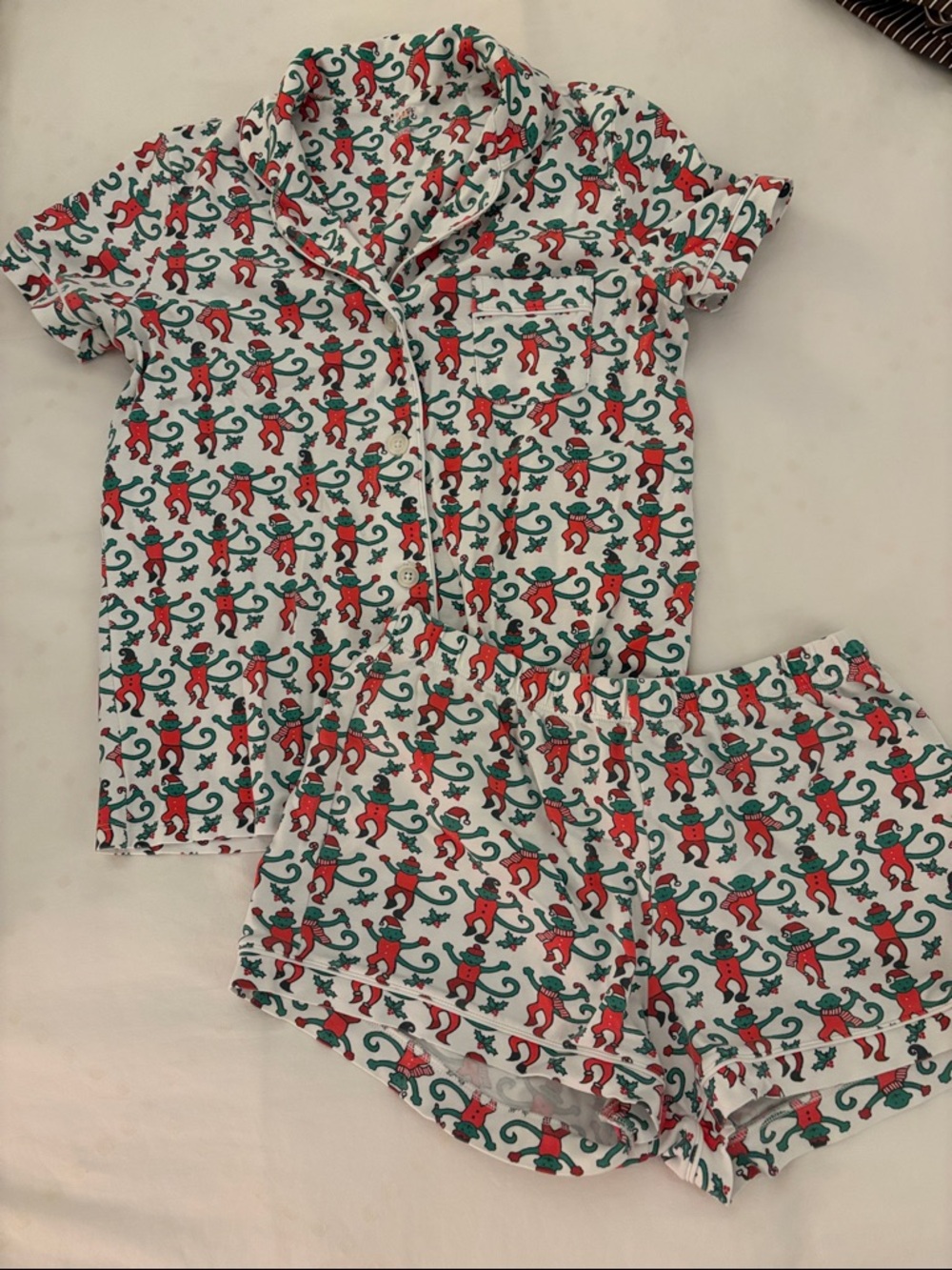Roller rabbit Christmas pj set